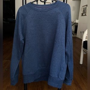 Blue sweatshirt